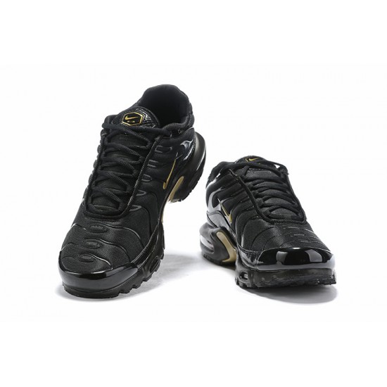 Nike Air Max Plus Tn Mens Shoes  Black Gold 852630-001