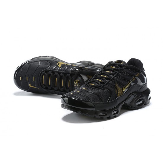 Nike Air Max Plus Tn Mens Shoes  Black Gold