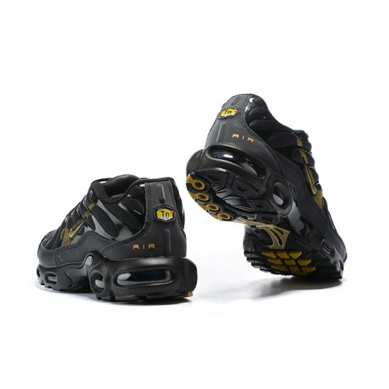 Nike Air Max Plus Tn Mens Shoes  Black Gold