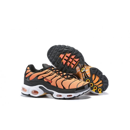 Nike Air Max Plus Tn Mens Shoes  Black Orange BQ4629-001