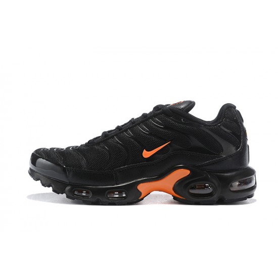 Nike Air Max Plus Tn Mens Shoes  Black Orange