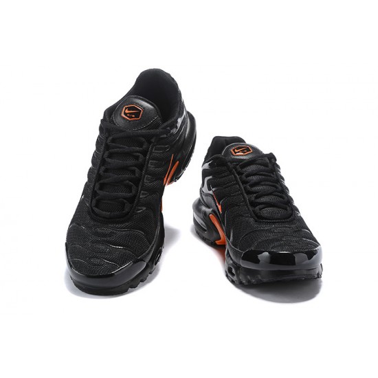 Nike Air Max Plus Tn Mens Shoes  Black Orange