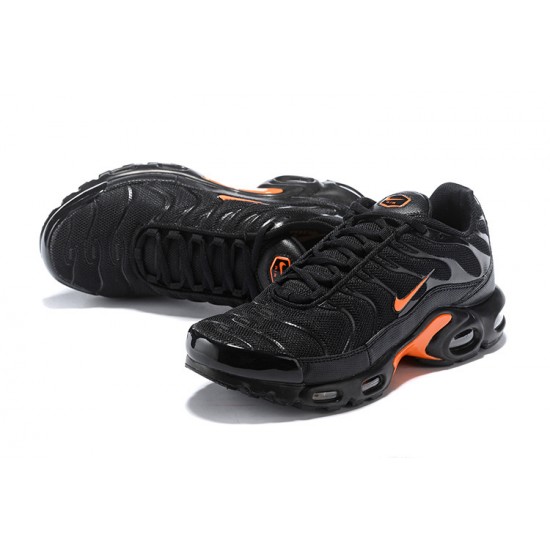 Nike Air Max Plus Tn Mens Shoes  Black Orange