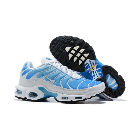 Nike Air Max Plus Tn Mens Shoes  Blue White 852630-411