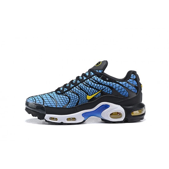 Nike Air Max Plus Tn Mens Shoes  Greedy Blue Orange AV7021-001