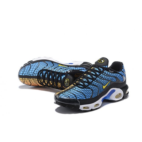 Nike Air Max Plus Tn Mens Shoes  Greedy Blue Orange AV7021-001