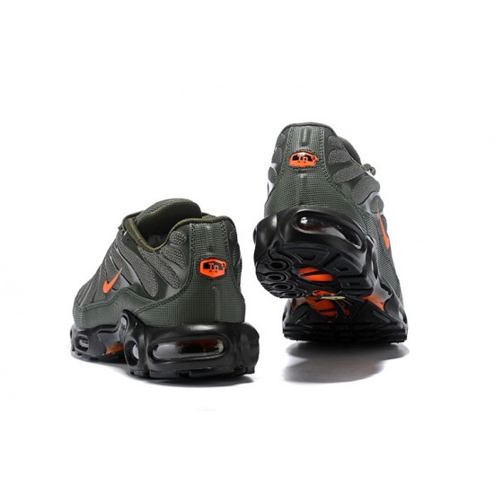 Nike Air Max Plus Tn Mens Shoes  Green Orange