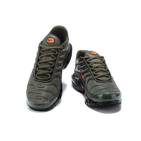 Nike Air Max Plus Tn Mens Shoes  Green Orange