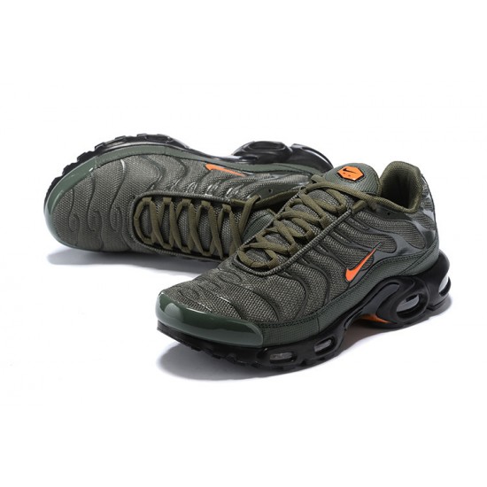 Nike Air Max Plus Tn Mens Shoes  Green Orange