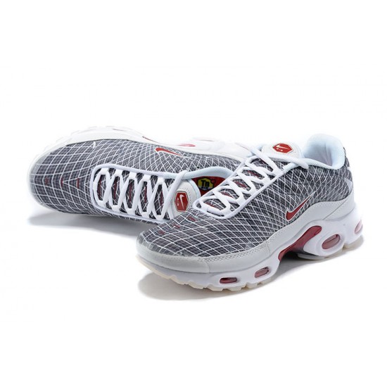 Nike Air Max Plus Tn Mens Shoes  Grey and White