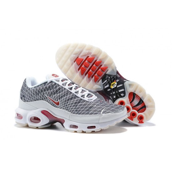 Nike Air Max Plus Tn Mens Shoes  Grey and White