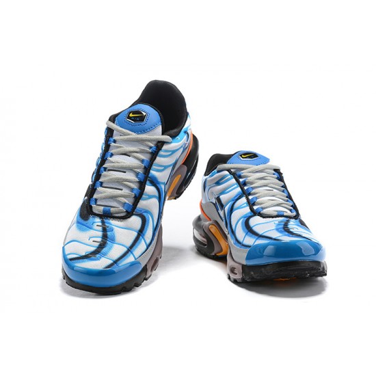 Nike Air Max Plus Tn Mens Shoes  QS White Blue 815994-400