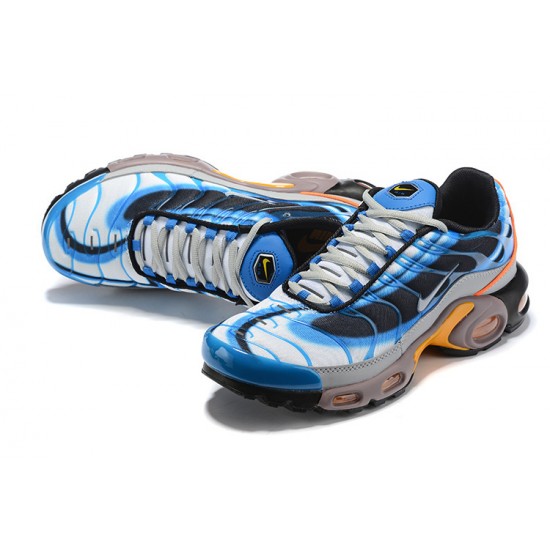 Nike Air Max Plus Tn Mens Shoes  QS White Blue 815994-400