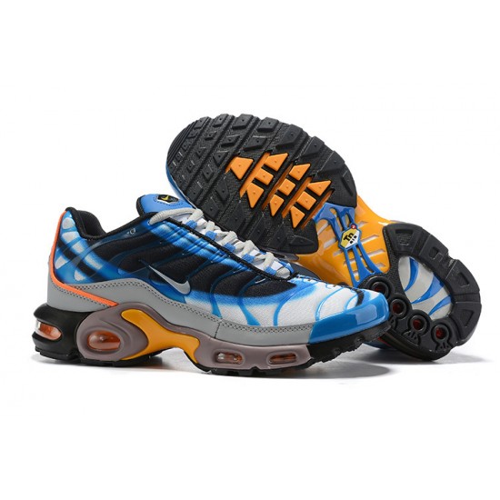 Nike Air Max Plus Tn Mens Shoes  QS White Blue 815994-400