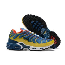 Nike Air Max Plus Tn Mens Shoes  SE CJ9987-600 Blue Yellow