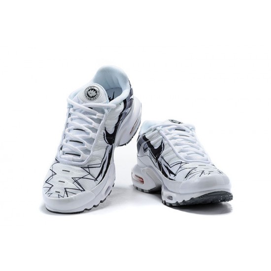 Nike Air Max Plus Tn Mens Shoes  White Black BV1983-100