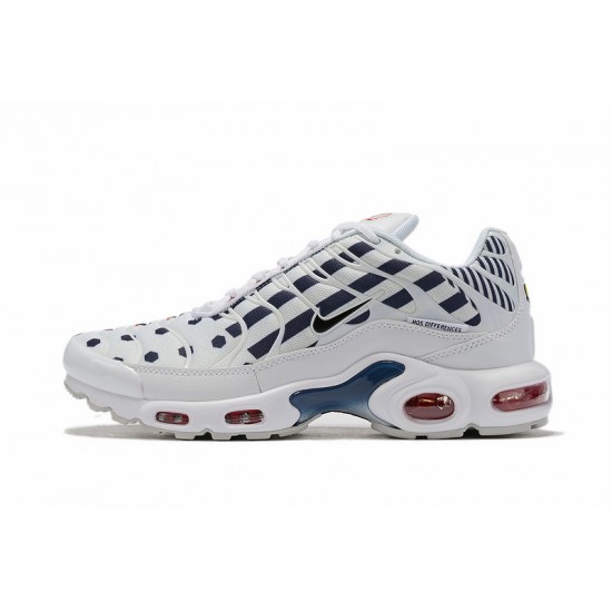 Nike Air Max Plus Tn Mens Shoes  White Blue CI9103-100