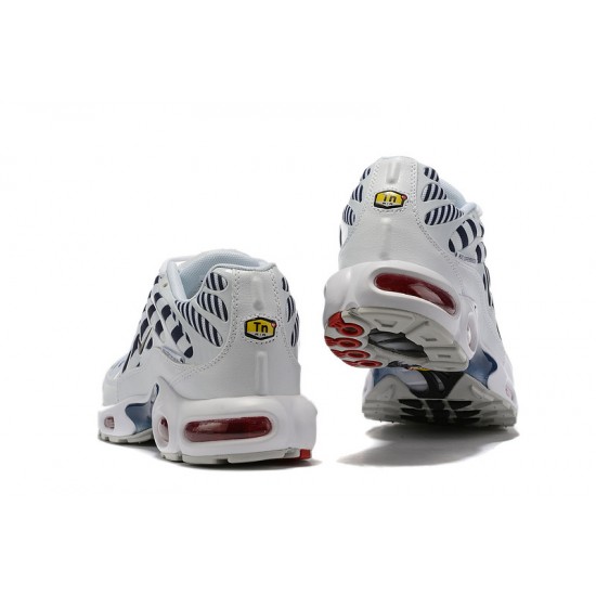 Nike Air Max Plus Tn Mens Shoes  White Blue CI9103-100