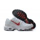 Nike Air Max Plus Tn Mens Shoes  White Red CU3454-100