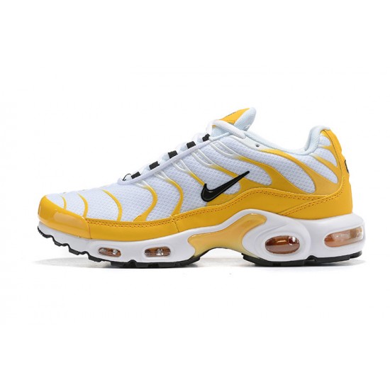 Nike Air Max Plus Tn Mens Shoes  White Yellow CD7061-700