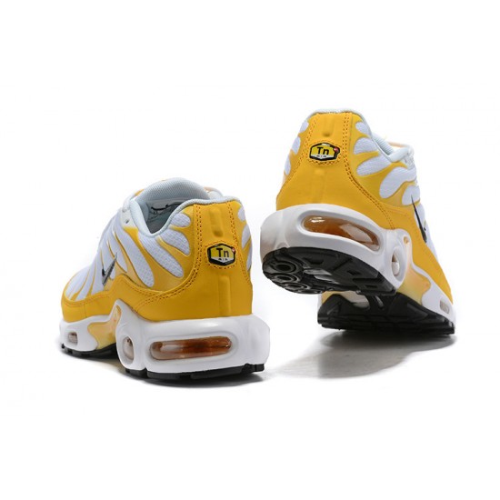 Nike Air Max Plus Tn Mens Shoes  White Yellow CD7061-700