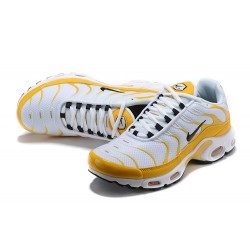 Nike Air Max Plus Tn Mens Shoes  White Yellow CD7061-700