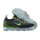 Nike Air VaporMax 2021 Flyknit Unisex Shoes Black Green DQ7640-001