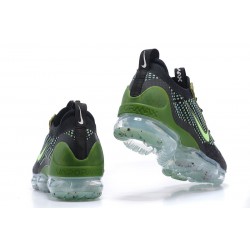 Nike Air VaporMax 2021 Flyknit Unisex Shoes Black Green DQ7640-001