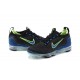 Nike Air VaporMax 2021 Flyknit Unisex Shoes Black Green and Blue