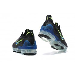 Nike Air VaporMax 2021 Flyknit Unisex Shoes Black Green and Blue