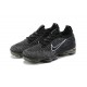 Nike Air VaporMax 2021 Flyknit Unisex Shoes Black Grey DC9394-001