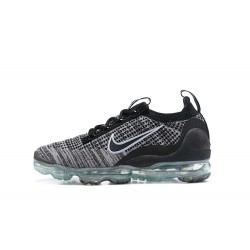 Nike Air VaporMax 2021 Flyknit Unisex Shoes Black Grey DH4088-003