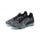 Nike Air VaporMax 2021 Flyknit Unisex Shoes Black Grey DH4088-003