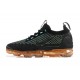 Nike Air VaporMax 2021 Flyknit Unisex Shoes Black Orange