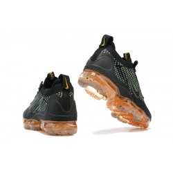 Nike Air VaporMax 2021 Flyknit Unisex Shoes Black Orange