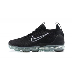 Nike Air VaporMax 2021 Flyknit Unisex Shoes Black White DC4112-002