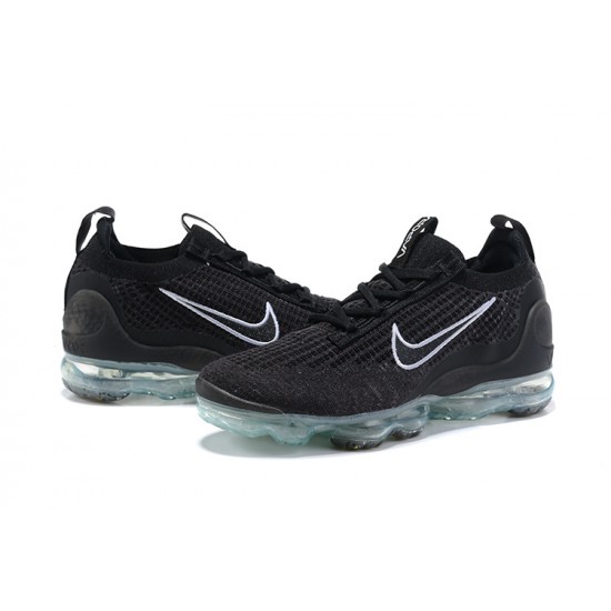 Nike Air VaporMax 2021 Flyknit Unisex Shoes Black White DC4112-002