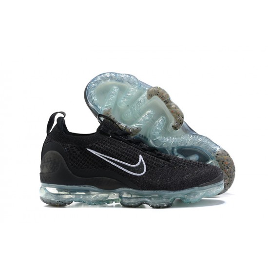 Nike Air VaporMax 2021 Flyknit Unisex Shoes Black White DC4112-002