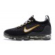 Nike Air VaporMax 2021 Flyknit Unisex Shoes Black Yellow DH4086-001