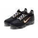 Nike Air VaporMax 2021 Flyknit Unisex Shoes Black Yellow DH4086-001