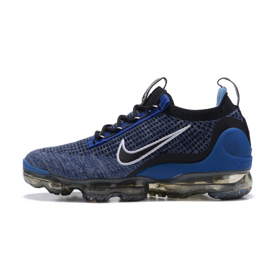 Nike Air VaporMax 2021 Flyknit Unisex Shoes Blue Grey DH4086-400