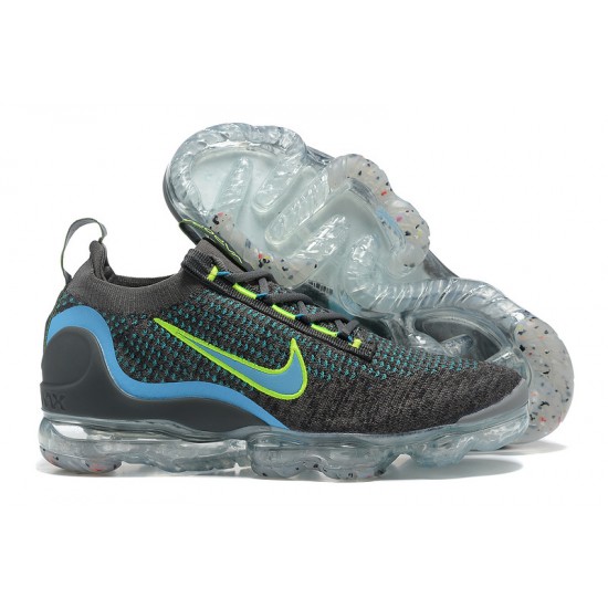 Nike Air VaporMax 2021 Flyknit Unisex Shoes Grey Blue DB1550-001