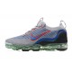 Nike Air VaporMax 2021 Flyknit Unisex Shoes Grey Blue DX3368-700