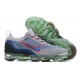 Nike Air VaporMax 2021 Flyknit Unisex Shoes Grey Blue DX3368-700