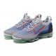 Nike Air VaporMax 2021 Flyknit Unisex Shoes Grey Blue DX3368-700