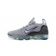 Nike Air VaporMax 2021 Flyknit Unisex Shoes Grey Blue