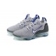 Nike Air VaporMax 2021 Flyknit Unisex Shoes Grey Blue