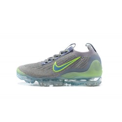 Nike Air VaporMax 2021 Flyknit Unisex Shoes Grey Green DH4084-003