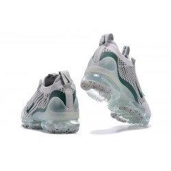 Nike Air VaporMax 2021 Flyknit Unisex Shoes Grey Green DN3074-001