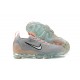 Nike Air VaporMax 2021 Flyknit Unisex Shoes Grey Orange DH4084-002